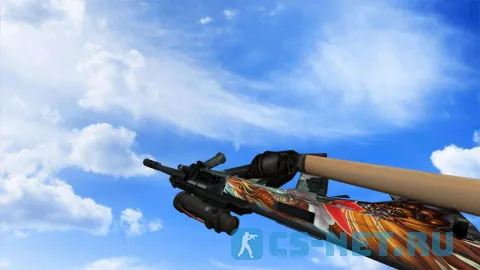 Модель «AUG | Azuro» для CS 1.6 (скрин 2)