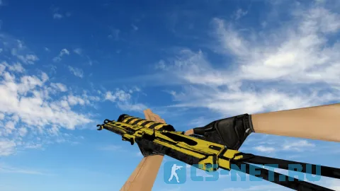 Модель «PP-19 Bizon Death Warning» для CS 1.6 (скрин 2)