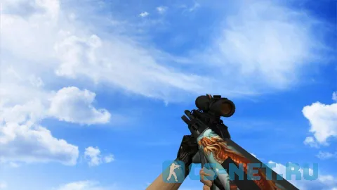 Модель «AUG | Azuro» для CS 1.6 (скрин 3)