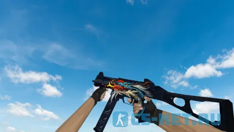Модель «UMP-45 | Пламя дракона» для CS 1.6