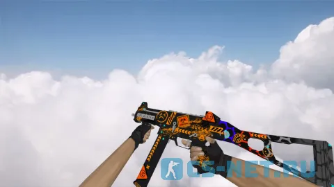 Модель «UMP-45 Angry Emoji» для CS 1.6