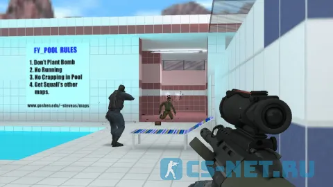 Модель «AUG из CS:GO» для CS 1.6 (скрин 2)