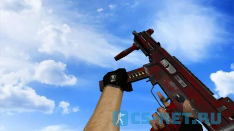 Модель «UMP-45 Красный» для CS 1.6 (скрин 2)