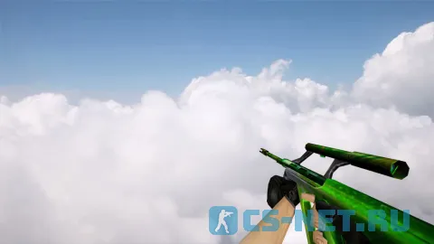 Модель «Default AUG Green light» для CS 1.6
