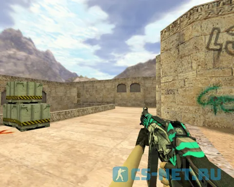 Модель «UMP-45 Первобытный саблезуб» для CS 1.6 (скрин 3)