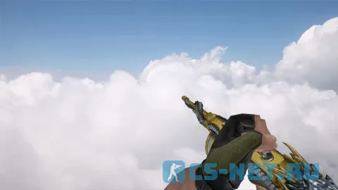Модель «Thompson-Infernal Dragon Dragon Noble Gold» для CS 1.6 (скрин 3)
