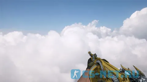 Модель «Thompson-Infernal Dragon Dragon Noble Gold» для CS 1.6
