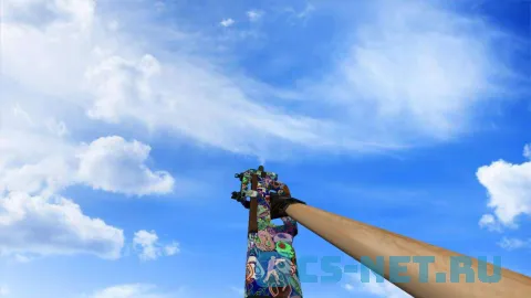 Модель «P90 | Dby Kitty» для CS 1.6 (скрин 2)