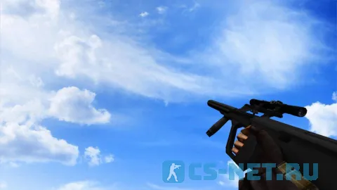 Модель «AUG с глушителем» для CS 1.6 (скрин 2)