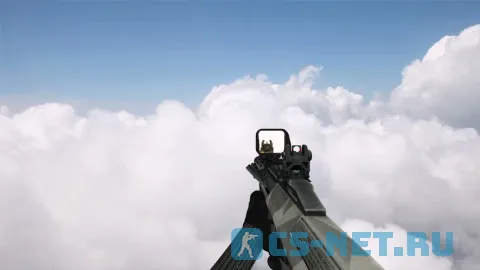 Модель «AUG A3 White Camo» для CS 1.6