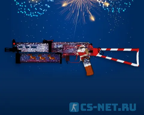 Модель «Бизон | Санта» для CS 1.6