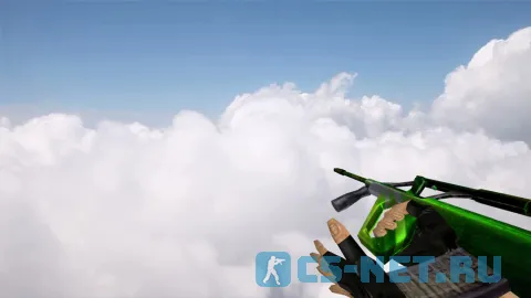 Модель «Default AUG Green light» для CS 1.6 (скрин 2)