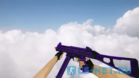 Модель «UMP-45 Bee Sting Purple» для CS 1.6