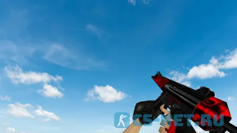 Модель «MP5 Red Parts» для CS 1.6 (скрин 2)