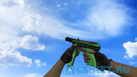 Модель «TEC-9 Мистер Грин» для CS 1.6