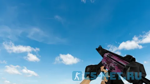 Модель «MP5 Pink Camo» для CS 1.6 (скрин 2)