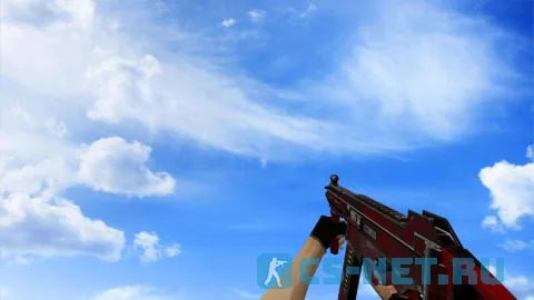Модель «UMP-45 Красный» для CS 1.6