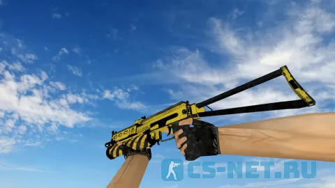 Модель «PP-19 Bizon Death Warning» для CS 1.6