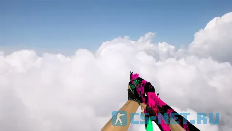 Модель «Bizon | Неоновая революция» для CS 1.6 (скрин 3)