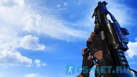 Модель «MP5 Голубое будущее» для CS 1.6 (скрин 2)