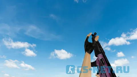 Модель «MP5 Pink Camo» для CS 1.6 (скрин 3)