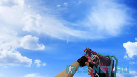 Модель «MAC-10 Неоновый гонщик» для CS 1.6