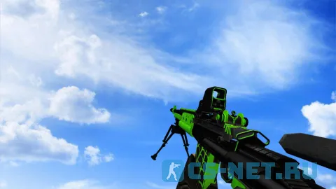 Модель «SG-552 | М14 ЕБР | Ядовитая» для CS 1.6 (скрин 2)