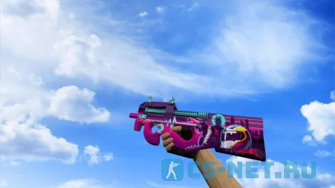 Модель «P90 Неоновый гонщик» для CS 1.6