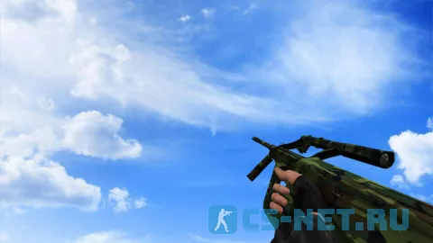 Модель «AUG Лесной камуфляж» для CS 1.6 (скрин 2)