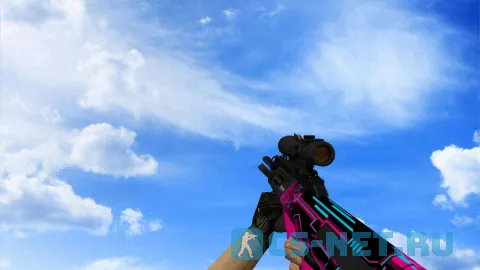 Модель «AUG | Strike» для CS 1.6 (скрин 3)