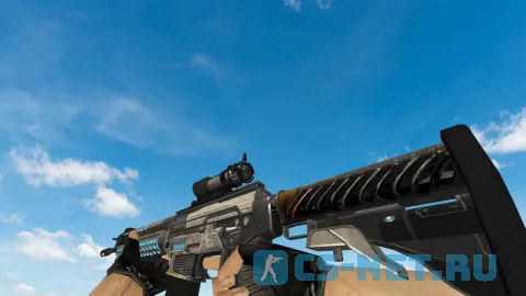 Модель «SG 553 Gauss Rifle» для CS 1.6