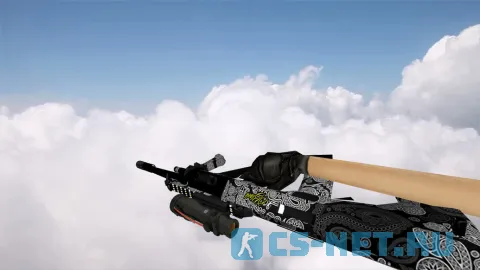 Модель «AUG Black Series» для CS 1.6 (скрин 2)