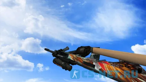 Модель «AUG Большая обезьяна» для CS 1.6 (скрин 2)