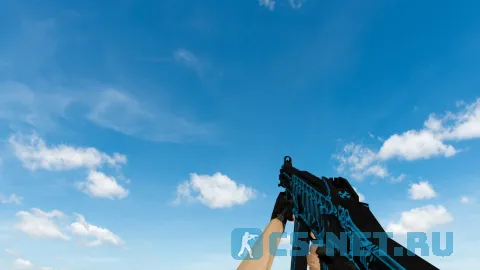 Модель «UMP-45 | Облучение» для CS 1.6 (скрин 3)