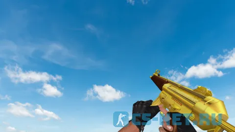Модель «CSO MP5 Gold Edition» для CS 1.6 (скрин 2)