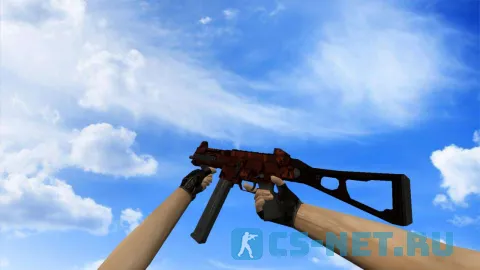 Модель «UMP-45 | Полная остановка (Full Stop)» для CS 1.6