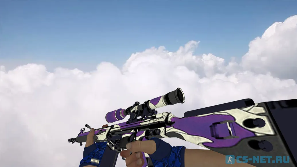 Пак моделей оружия «Hand Wraps Cobalt Skulls Pack» для CS 1.6 (G3SG1)