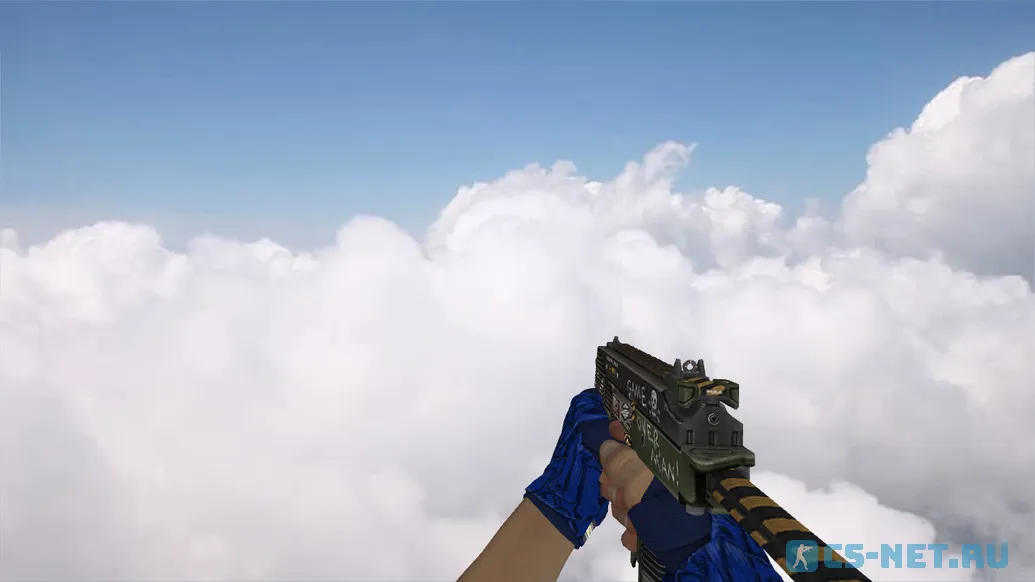 Пак моделей оружия «Hand Wraps Cobalt Skulls Pack» для CS 1.6 (MP9)