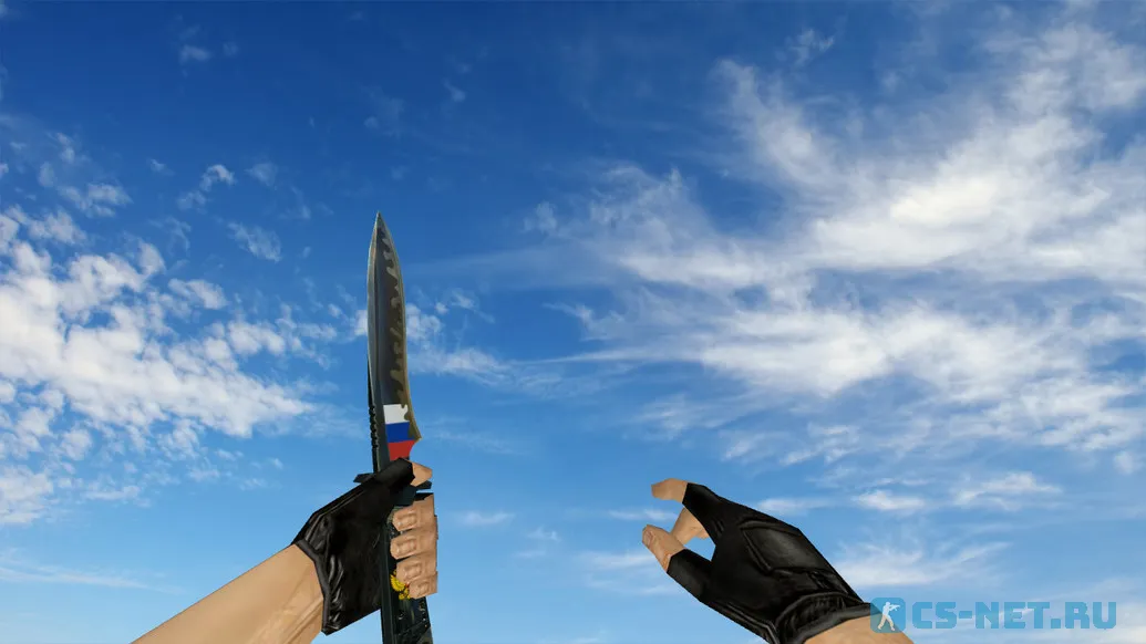 Пак моделей оружия «Патриот России» для CS 1.6 (Нож)