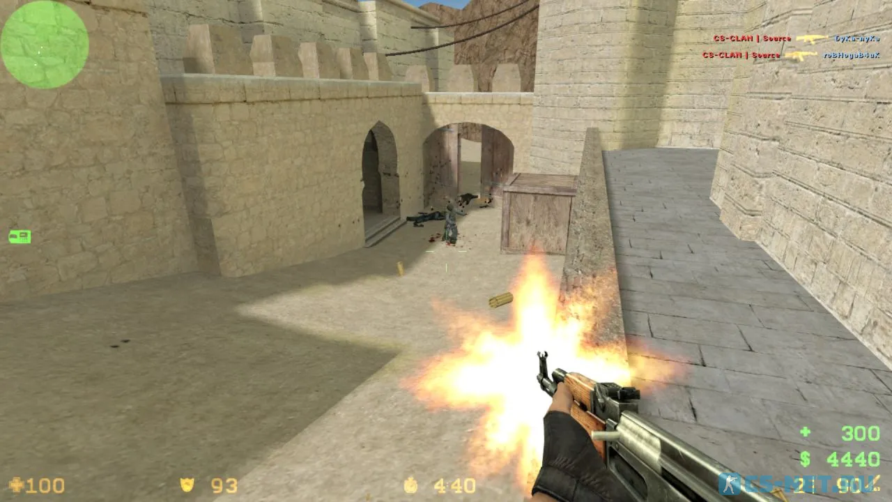 CS 1.6 в стиле CS:Source (скриншот 8)