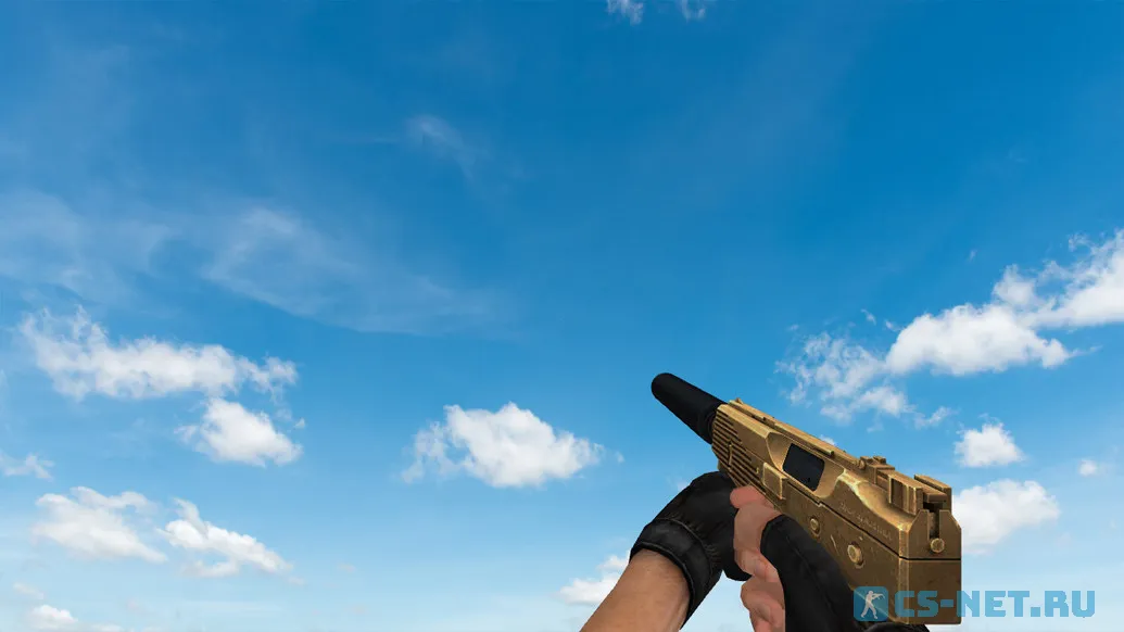Пак моделей оружия «Golden Weapon Pack» для CS 1.6 (TMP)