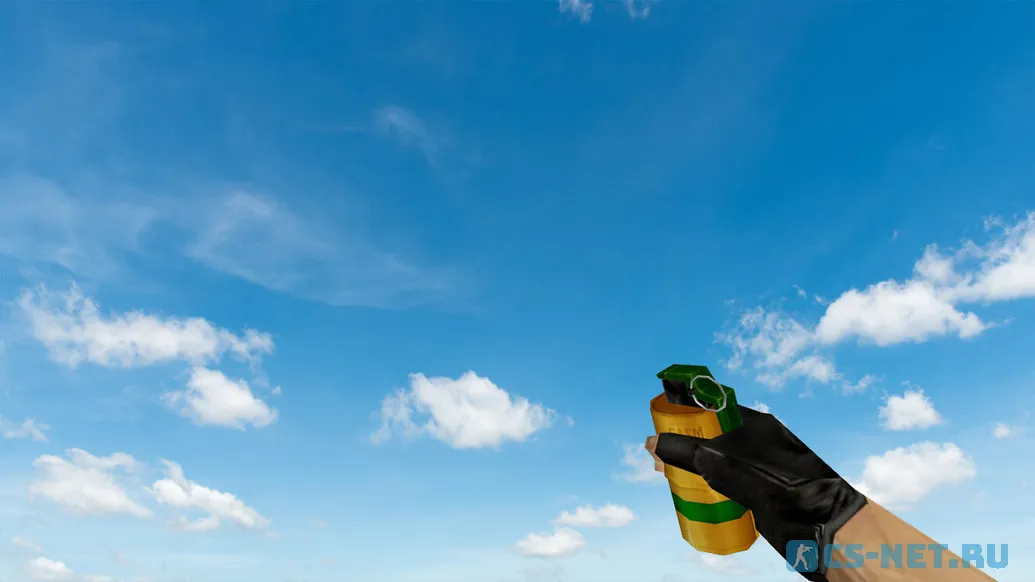 Пак моделей оружия «Gold Weapons Pack V3» для CS 1.6 (Дымовая)