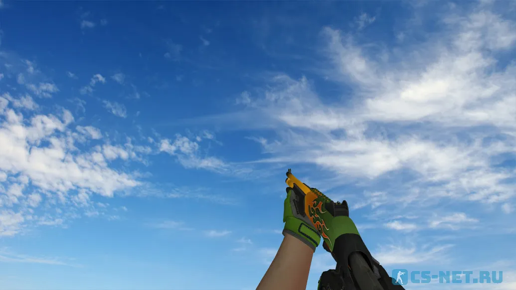 Пак моделей оружия «Specialist Gloves Emerald Web Pack» для CS 1.6 (XM1014)