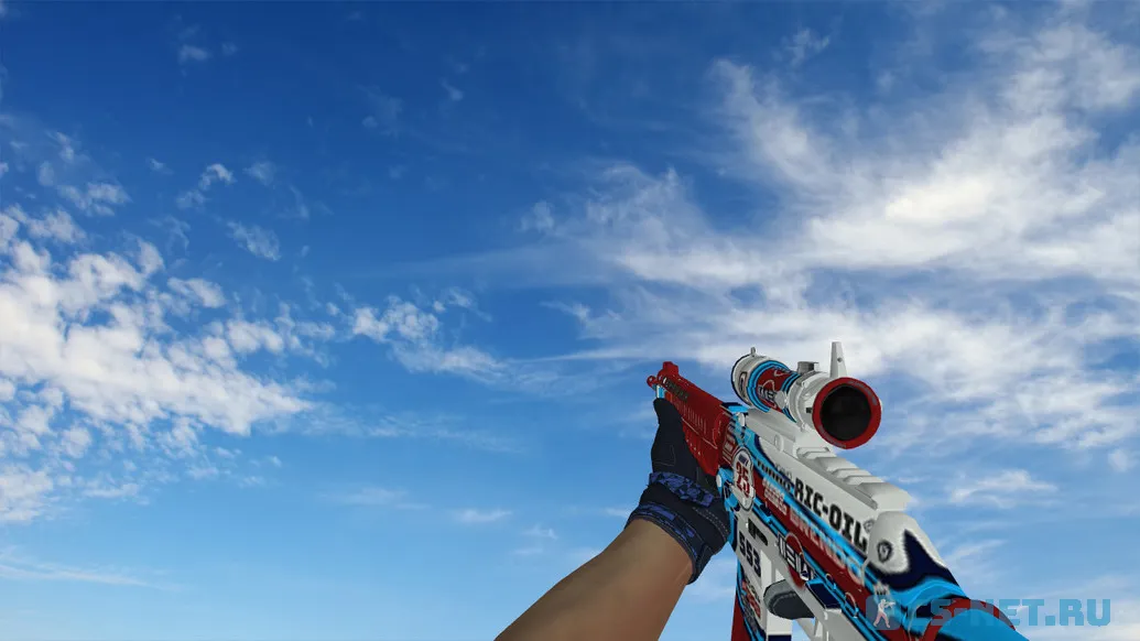 Пак моделей оружия «MOTO Gloves Weapon Pack» для CS 1.6 (SG-552)