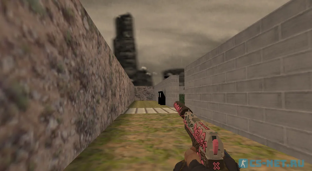 Пак моделей оружия «Hydra Gloves | Case Hardened Pack» для CS 1.6 (USP)