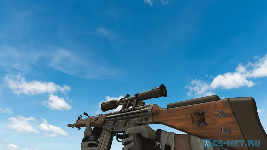 Пак моделей оружия «BasildoomHD» для CS 1.6 (G3SG1)