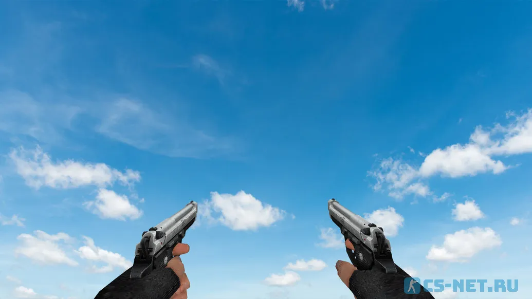 Пак моделей оружия «CSCZ Textures on 1.6 Weapon» для CS 1.6 (Dual Elites)