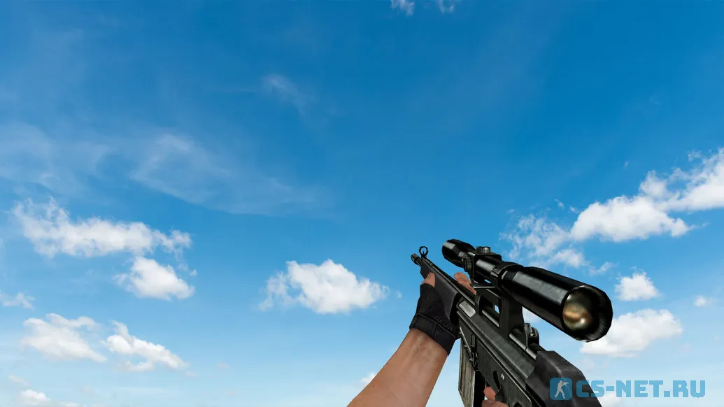 Пак моделей оружия «CSCZ Textures on 1.6 Weapon» для CS 1.6 (G3SG1)