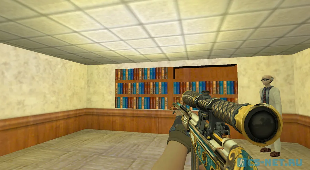 Пак моделей оружия «Hydra Gloves | Case Hardened Pack» для CS 1.6 (G3SG1)