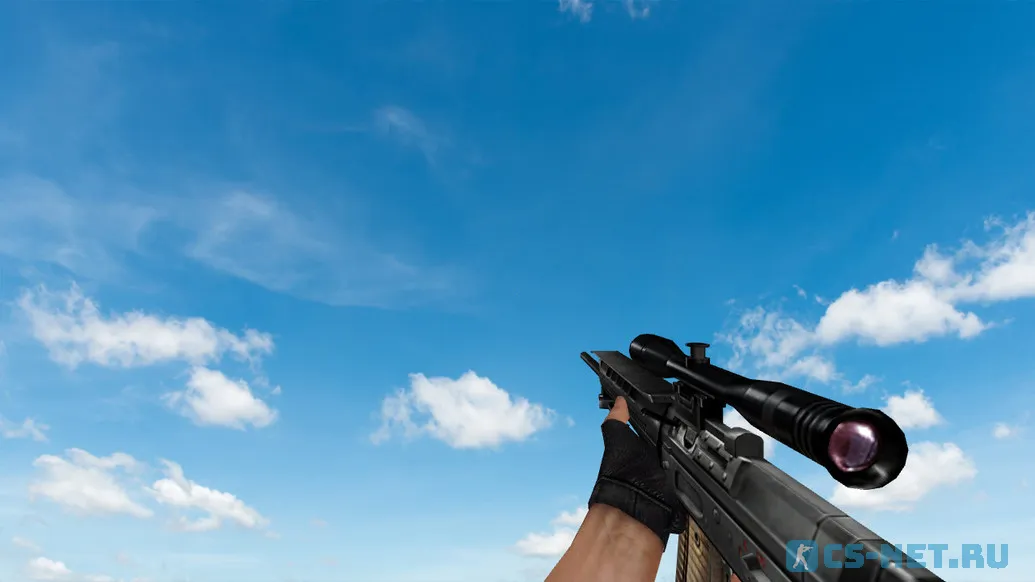 Пак моделей оружия «CSCZ Textures on 1.6 Weapon» для CS 1.6 (SG-550)